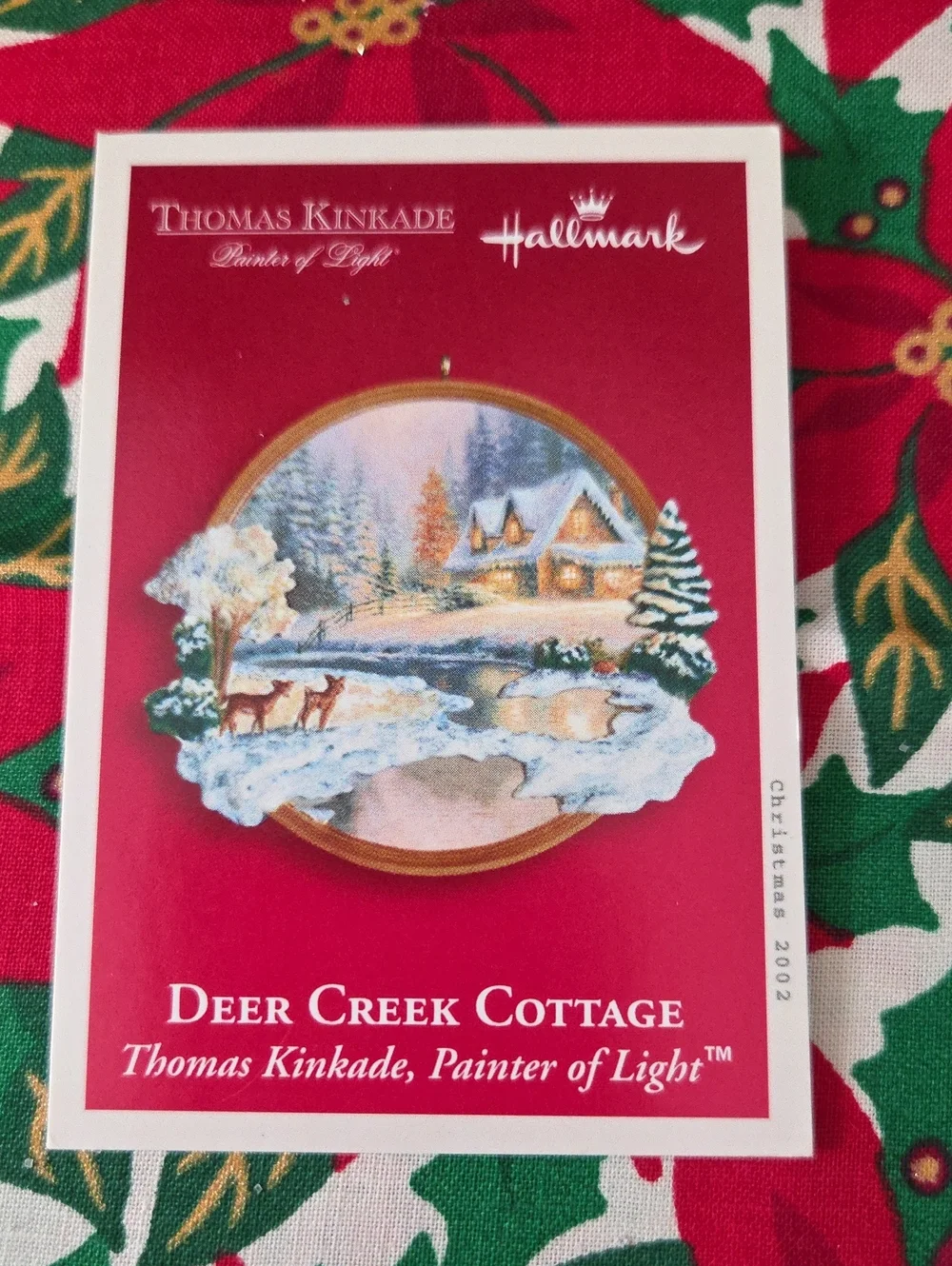 * 2002* Hallmark DEER CREEK COTTAGE By Thomas Kinkade The Painter Of Light